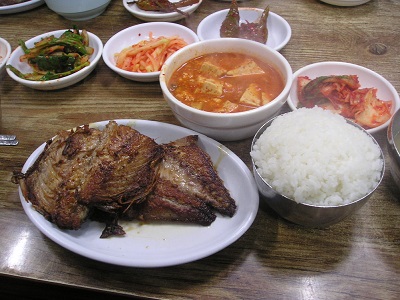 五福食堂（オボクシクタン） 焼きサバ定食