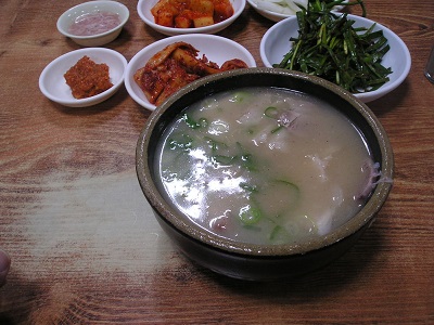 馬山食堂 マサンシクタン ご飯入り