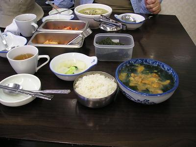 済州家 ウニ スープ