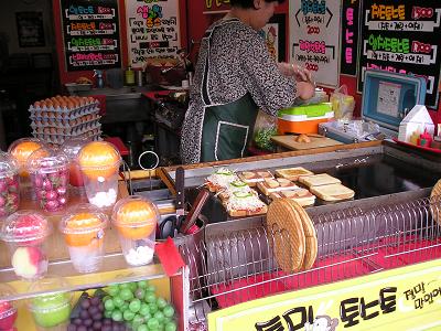 釜山大学前 トースト