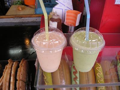 トーストとジュース